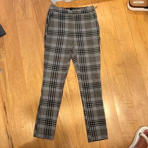 Zara checkered pants